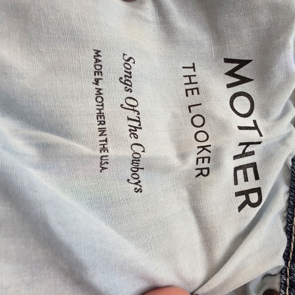 MOTHER The Looker Distressed Skinny Jeans in Songs Of The Cowboys - Picture 6 of 7